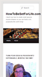 Mobile Screenshot of howtobesetforlife.com